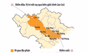 Dự án đường sắt Lào Cai - Hà Nội - Hải Phòng kết nối vùng, thúc đẩy giao thương quốc tế
