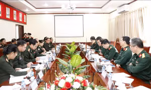 Mốc son mới trong hợp tác giữa Quân đội hai nước Lào - Việt Nam