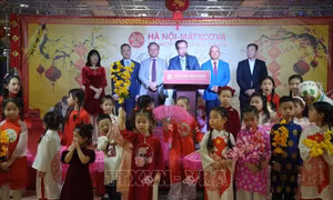 Cộng đồng người Việt tại Nga gắn kết tình đồng hương trong tiết xuân sang