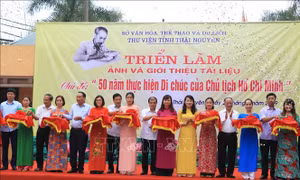 Thái Nguyên: Giới thiệu nhiều tư liệu quý về Chủ tịch Hồ Chí Minh