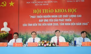 Bến Tre tập trung phát triển nguồn nhân lực chất lượng cao