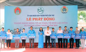 Phát động Tháng Công nhân và Tháng Hành động về An toàn vệ sinh lao động 2024