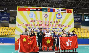 Đội tuyển Việt Nam xếp thứ Nhất tại Giải vô địch Đá cầu châu Á 2024