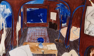 Bức 'Henri's Armchair' của danh họa Brett Whiteley lập kỷ lục đấu giá tại Australia