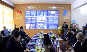 Khai trương Trung tâm điều hành thông minh tỉnh Bắc Kạn