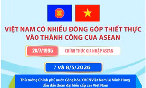 Việt Nam có nhiều đóng góp thiết thực vào thành công của ASEAN