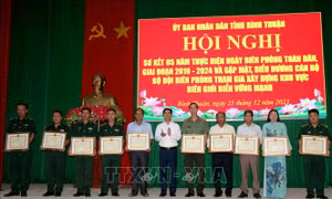 Xây dựng lực lượng bộ đội biên phòng Bình Thuận tinh nhuệ, hiện đại