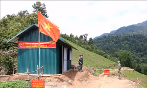Bộ đội Biên phòng Mường Mươn bám chốt, nỗ lực thực hiện nhiệm vụ 'kép' 