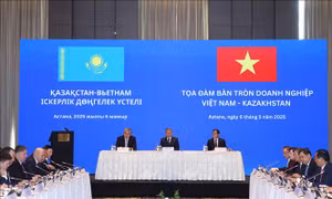 Tổng Bí thư Tô Lâm dự Tọa đàm bàn tròn doanh nghiệp Việt Nam - Kazakhstan
