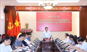 Đoàn Kiểm tra số 1354 của Ban Bí thư làm việc tại Bộ Lao động - Thương binh và Xã hội