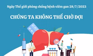 Ngày Thế giới phòng chống bệnh viêm gan 28/7/2023: Chúng ta không chờ đợi
