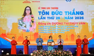 Vinh danh các kỹ sư, công nhân và cán bộ Công đoàn đổi mới, phát triển, vững bước cùng người lao động