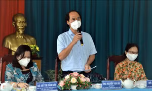 Đoàn công tác Bộ Lao động-Thương binh và Xã hội làm việc tại Sóc Trăng