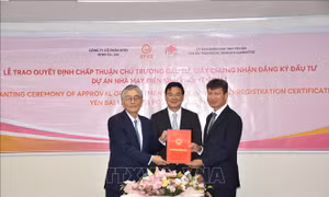 Tập đoàn Erex (Nhật Bản) đầu tư dự án nhà máy điện sinh khối tại Yên Bái