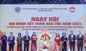 Hà Nội lần đầu tiên tổ chức Ngày hội Đại đoàn kết toàn dân tộc quy mô cấp thành phố