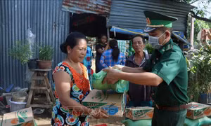 Đồn Biên Phòng cửa khẩu Quốc tế Hà Tiên 'Đoàn kết, lập công, quyết thắng'