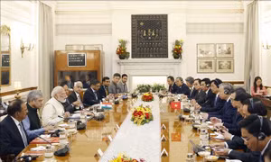 Tổng Bí thư, Chủ tịch nước Tô Lâm hội đàm với Thủ tướng Ấn Độ Narendra Modi