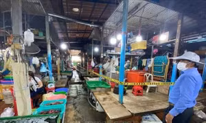 Campuchia đóng cửa chợ lớn nhất ở Preah Sihanouk