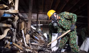Việc thu gom phế thải Công ty Rạng Đông chưa hoàn thành như dự kiến