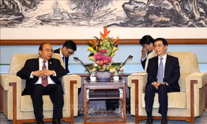 Việt Nam coi trọng phát triển quan hệ hữu nghị truyền thống, đối tác hợp tác chiến lược toàn diện với Trung Quốc
