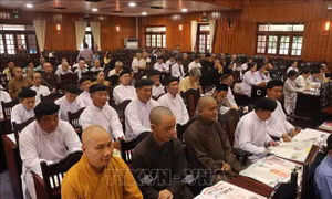 Long An: Họp mặt đại biểu dân tộc, tôn giáo mừng Đảng, mừng Xuân