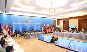 Hội nghị trực tuyến Chính sách an ninh Diễn đàn khu vực ASEAN