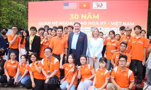 Giao lưu hữu nghị Việt Nam - Hoa Kỳ nhân kỷ niệm 30 năm thiết lập quan hệ ngoại giao