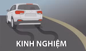 Kinh nghiệm lái xe khi đường trơn trượt
