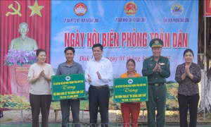 Gắn kết tình quân - dân, xây dựng địa bàn biên giới vững mạnh