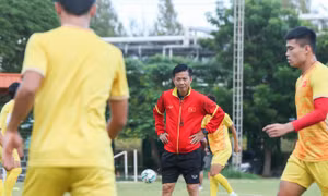 Đội tuyển U23 Việt Nam thoải mái tinh thần trước trận chung kết