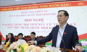 Xử lý dứt điểm những vấn đề còn tồn đọng kéo dài được cử tri kiến nghị