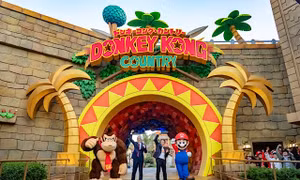 Đắm chìm trong khu giải trí Donkey Kong đầu tiên trên thế giới