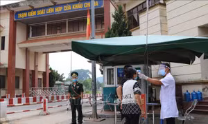 Bảo đảm an toàn phòng, chống dịch tại khu vực biên giới Cửa khẩu Chi Ma