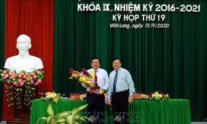 Ông Nguyễn Văn Liệt được bầu giữ chức Phó Chủ tịch UBND tỉnh Vĩnh Long