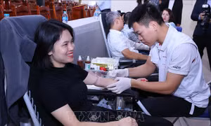 Học viện Chính trị quốc gia Hồ Chí Minh tích cực tham gia hiến máu tình nguyện