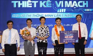 Trao giải cuộc thi Thiết kế vi mạch cho đô thị thông minh