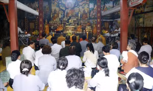 Xúc động Lễ cầu siêu cho các anh hùng liệt sĩ Việt Nam và Lào tại tỉnh Luang Prabang