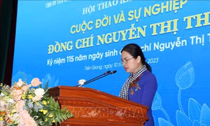 Khắc họa đậm nét chân dung nữ chiến sĩ cách mạng kiên trung Nguyễn Thị Thập