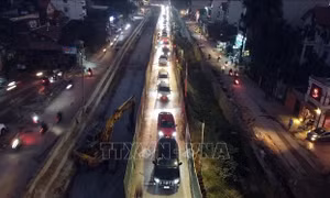 Hà Nội: Phân luồng giao thông trên tuyến đường Âu Cơ để hạn chế ùn tắc