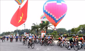 Sôi nổi giải đua xe đạp phong trào Ninh Thuận mở rộng 2025