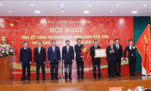 Ngành Nội chính Đảng tập trung tham mưu để xử lý nghiêm các vụ án tham nhũng