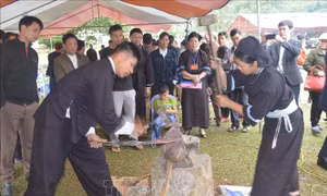 Công bố nghề rèn của người Nùng An là Di sản văn hóa phi vật thể quốc gia