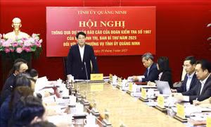 Chủ tịch nước chủ trì Hội nghị thông qua Dự thảo kết quả kiểm tra đối với Ban Thường vụ Tỉnh ủy Quảng Ninh