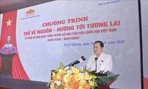 Chủ tịch Quốc hội Trần Thanh Mẫn: Tuyên Quang phát huy chủ nghĩa anh hùng cách mạng trong xây dựng và bảo vệ Tổ quốc
