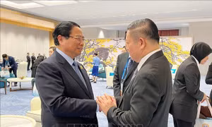 Thủ tướng Phạm Minh Chính gặp lãnh đạo các nước, tổ chức quốc tế 