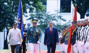 Lễ đón Tổng Bí thư, Chủ tịch nước Tô Lâm thăm cấp Nhà nước Philippines
