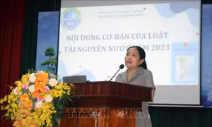 Phổ biến Luật Tài nguyên nước và các văn bản liên quan