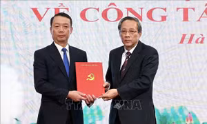 Đồng chí Phan Thiên Định giữ chức Phó Bí thư Tỉnh ủy Hà Tĩnh
