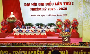 Chủ tịch Quốc hội Trần Thanh Mẫn: Đưa Khánh Hòa trở thành cực tăng trưởng chiến lược của quốc gia