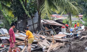 Philippines: Ít nhất 8 người bị tử vong do bão Man-yi